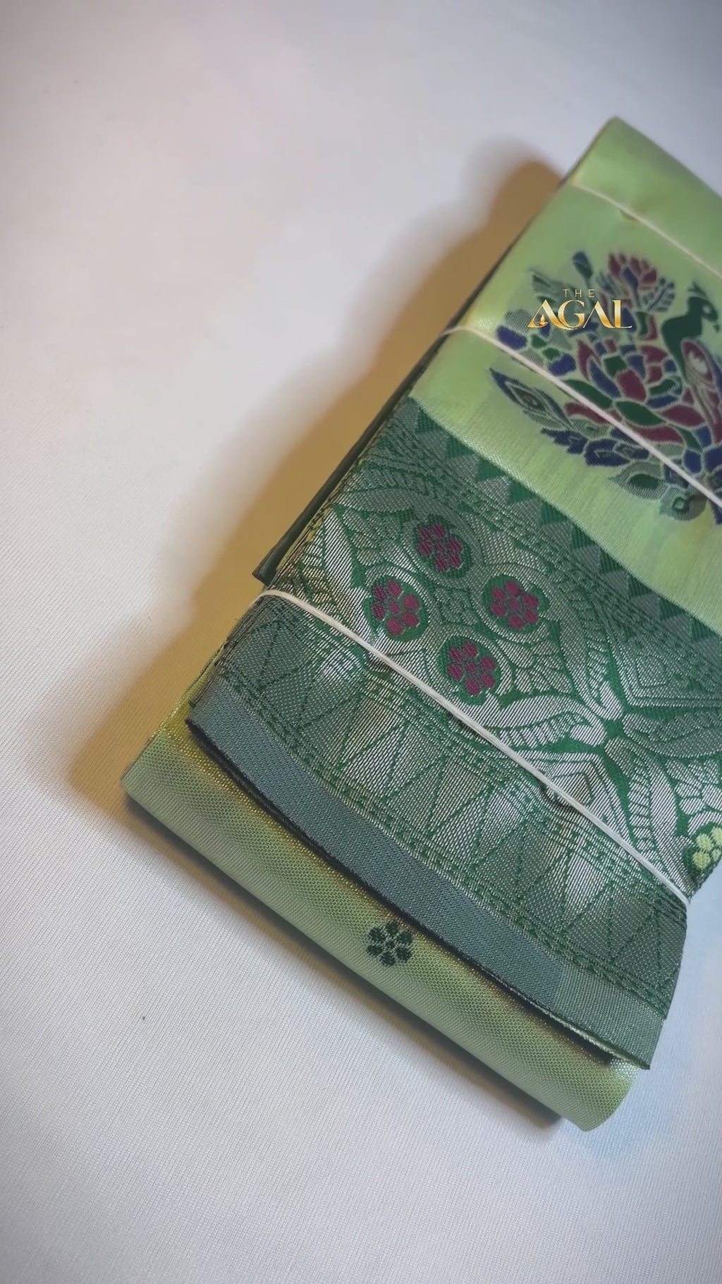 Peacock Semi Silk Saree